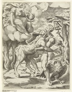 Jupiter, Io en Juno door Cornelis Bos