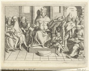 Paulus als leerling door Cornelis Bos