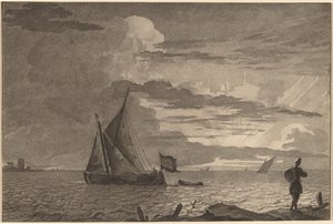 Visser met Pak op Zijn Schouder, 1779, gepubliceerd 1781