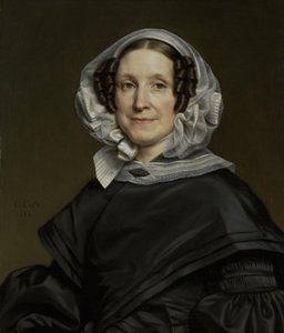 Aryna van der Pot (1786-1850). Echtgenote van N. J. A. C. Hoffmann door Cornelis Cels (signed by artist)