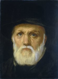 Dirck Volkertsz Coornhert (1522-90). Schrijver en graveur door Cornelis Cornelisz. van Haarlem (copy after)