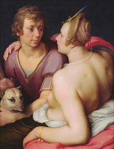 Venus en Adonis, 1610
