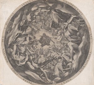 Samenscholing van de goden op de berg Olympus, 1565