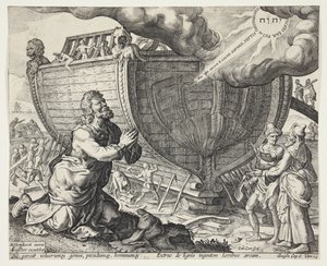God instrueert Noach om de ark te bouwen