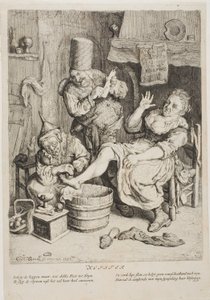 De kopster door Cornelis Dusart