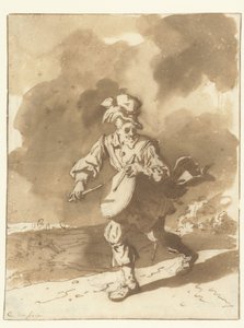 De Trommelaar door Cornelis Dusart