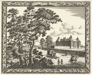 Gezicht op Paleis Honselaarsdijk