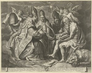 De vier kerkvaders