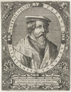 Portret van Petrus Apianus door Cornelis Galle (I)