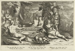 Zondig leven in de dagen van Noach door Cornelis Galle (I)