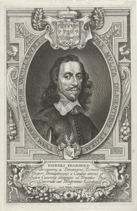 Portret van Johann Fromhold door Cornelis Galle (II)