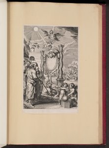 Titelpagina voor G. de St. Vincent, Opus Geometricum Quadraturae Circuli door Cornelis Galle II after Abraham Diepenbeeck