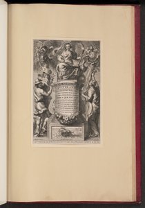 Titelpagina voor Liutprand, Opera door Cornelis Galle II after Erasmus Quellinus II after Sir Peter Paul Rubens