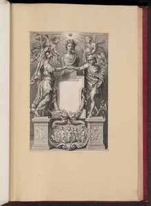 Titelpagina voor Frederik de Marselaer, Legatvs door Cornelis Galle II after Sir Peter Paul Rubens