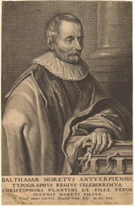 Balthasar Moretus van Antwerpen door Cornelis Galle I