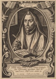 Louis de Blois door Cornelis Galle I