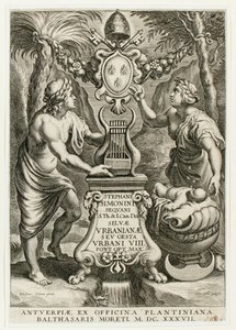 Titelpagina uit Silvae Urbanianae