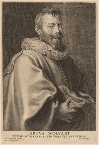 Artus Wolfart door Cornelis Galle I after Sir Anthony van Dyck