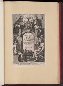 Titelpagina voor Justus Lipsius, Opera Omnia, I
