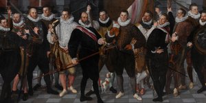 De compagnie van kapitein Dirck Jacobsz Rosecrans en luitenant Pauw, Amsterdam, 1588