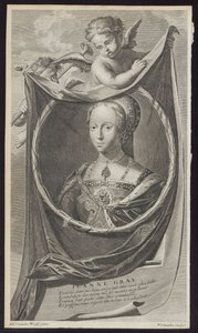 Jane Grey, 1697 door Cornelis Martinus Vermeulen