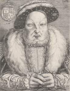 Portret van Hendrik VIII door Cornelis Massys