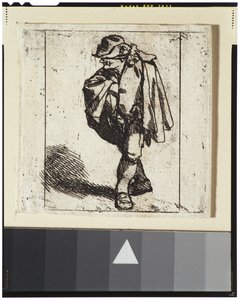 Man met Eén Hand in Zijn Dublet door Cornelis Pietersz Bega