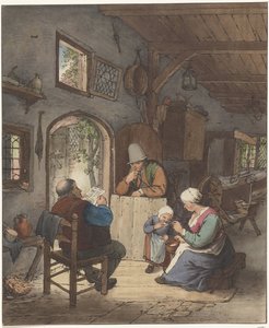 Krantlezer in interieur