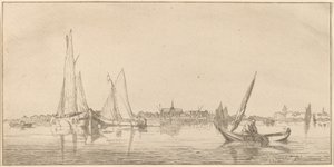 Rivier met Stad