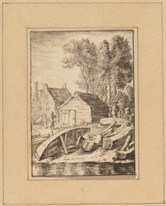 Scheepswerf door Cornelis Ploos van Amstel