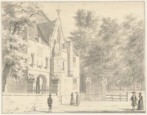 Achterste deel van de Grote kerk te Edam