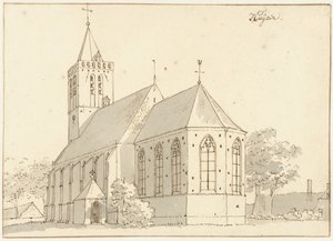 De kerk van Huizen