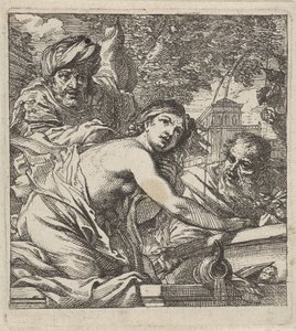 Susanna en de ouderlingen door Cornelis Schut (I)