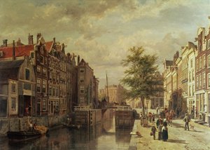 De Martelaarsgracht door Cornelis Springer
