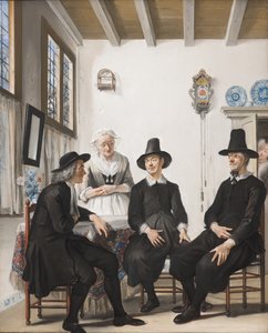 Saartje Jans wordt gevraagd ten huwelijk, 1738 door Cornelis Troost
