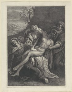 Bewening van Christus door Cornelis Visscher (II)