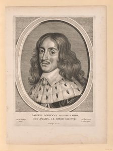 Charles Louis, graaf Palatijn, van Effigies Variae... door Cornelis Visscher