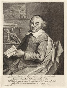 Joost van den Vondel, uitgegeven 1657 door Cornelis Visscher