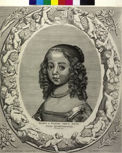 Prinses van Oranje Mary door Cornelis Visscher