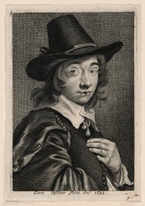 Zelfportret door Cornelis Visscher