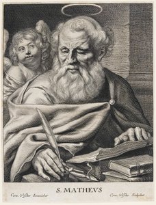 St. Mattheüs door Cornelis Visscher