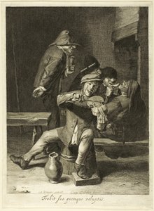 Het concert door Cornelis Visscher