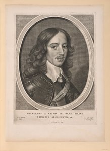 Willem II, Prins van Oranje, uit Negen Portretten door Cornelis Visscher