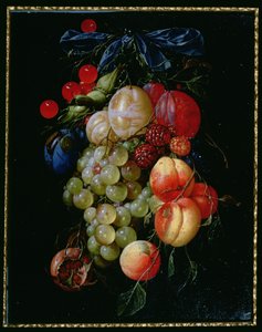 Een krans van fruit