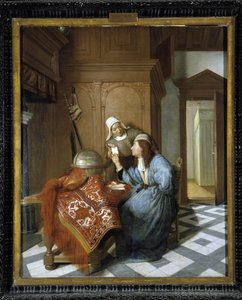 De brief door Cornelis de Man