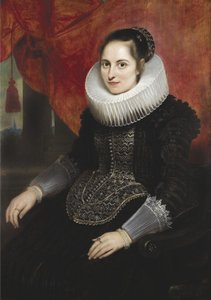 Maria van Ghinderdeuren door Cornelis de Vos