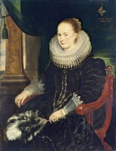 Portret van Antonia Canis door Cornelis de Vos