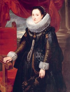 Portret van een Vrouw door Cornelis de Vos