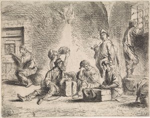 Gevangenen in kerker