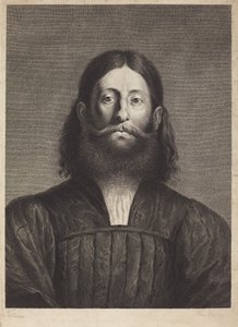 Giorgione Barbarelli door Cornelis van Dalen I, after Titian